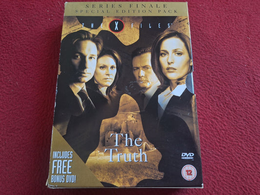 THE X FILES THE TRUTH SERIES FINALE + SPECIAL EDITION PACK BOX DVD