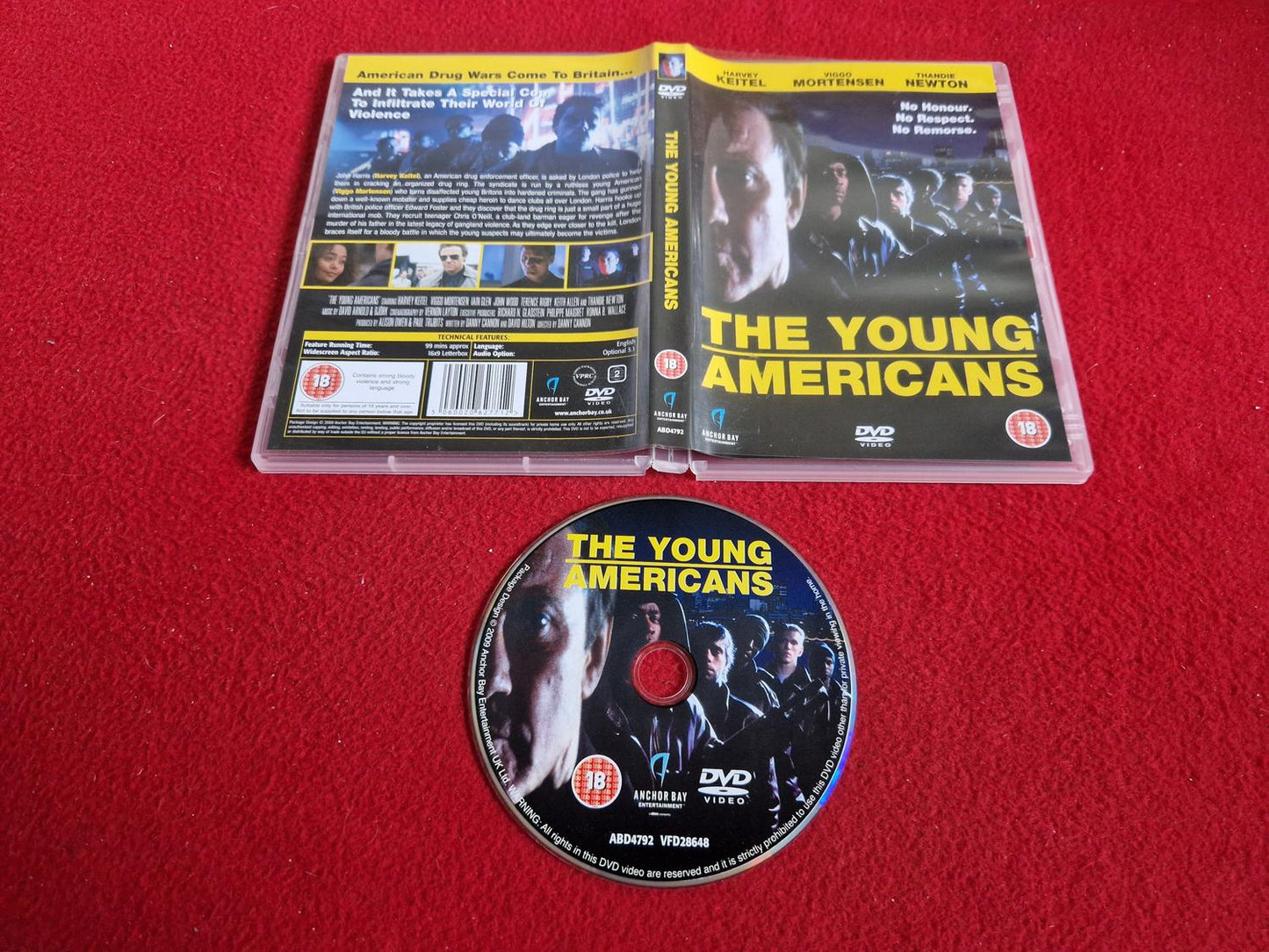 THE YOUNG AMERICANS DVD