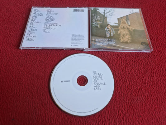 THE YOUNG KNIVES VOICES OF ANIMALS AND MEN CD