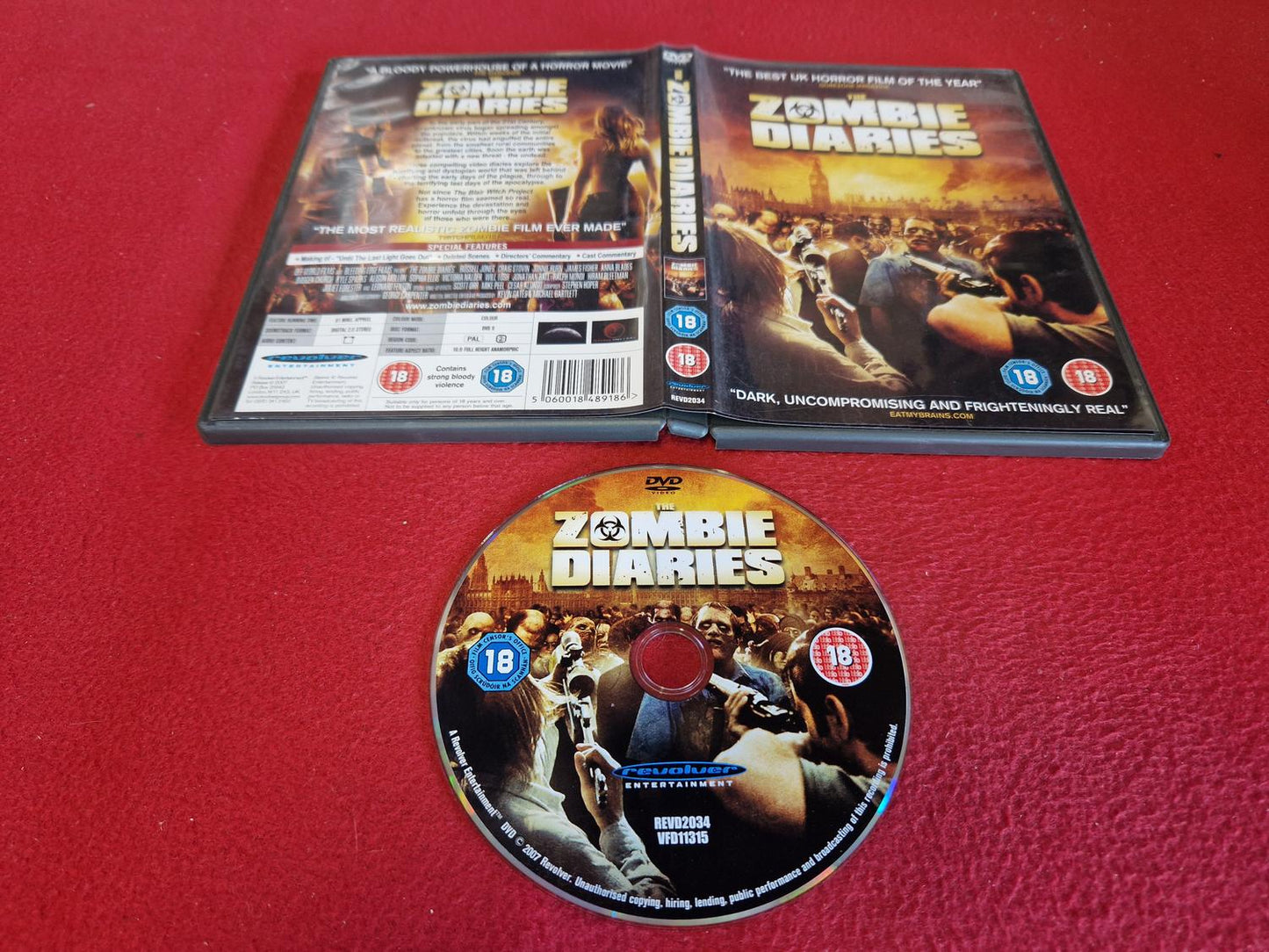 THE ZOMBIE DIARIES till DVD