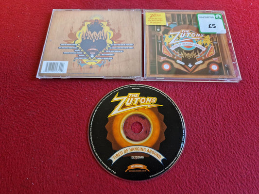THE ZUTONS TIRED AND HANGING AROUND CD