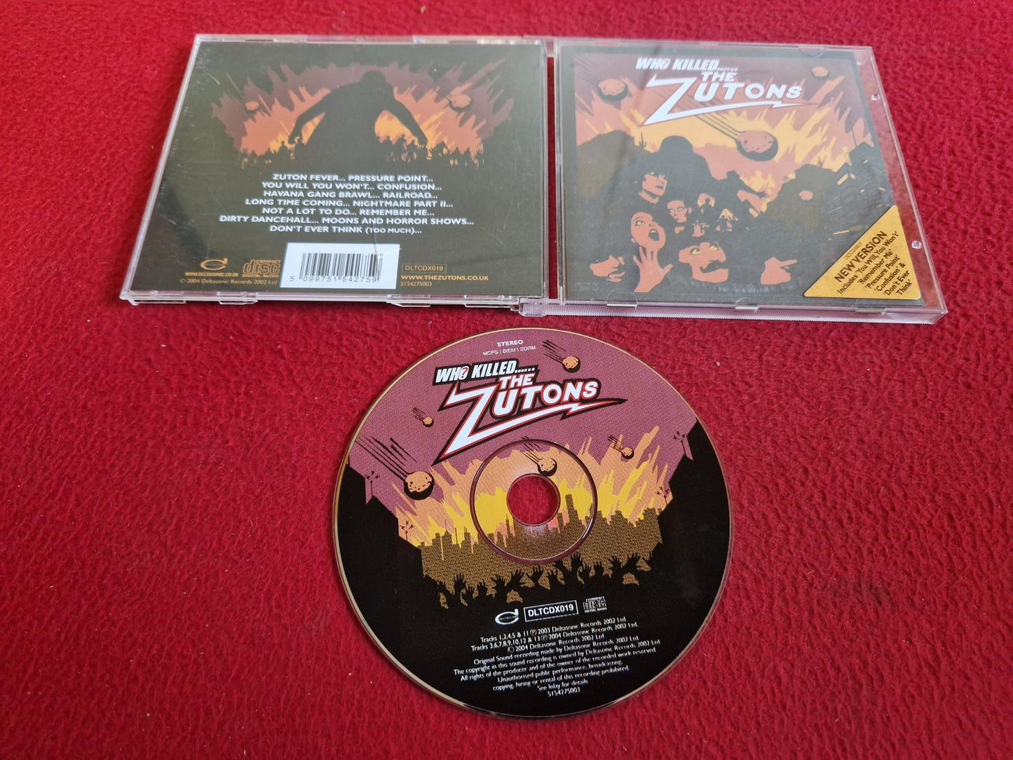 THE ZUTONS WHO KILLED... CD