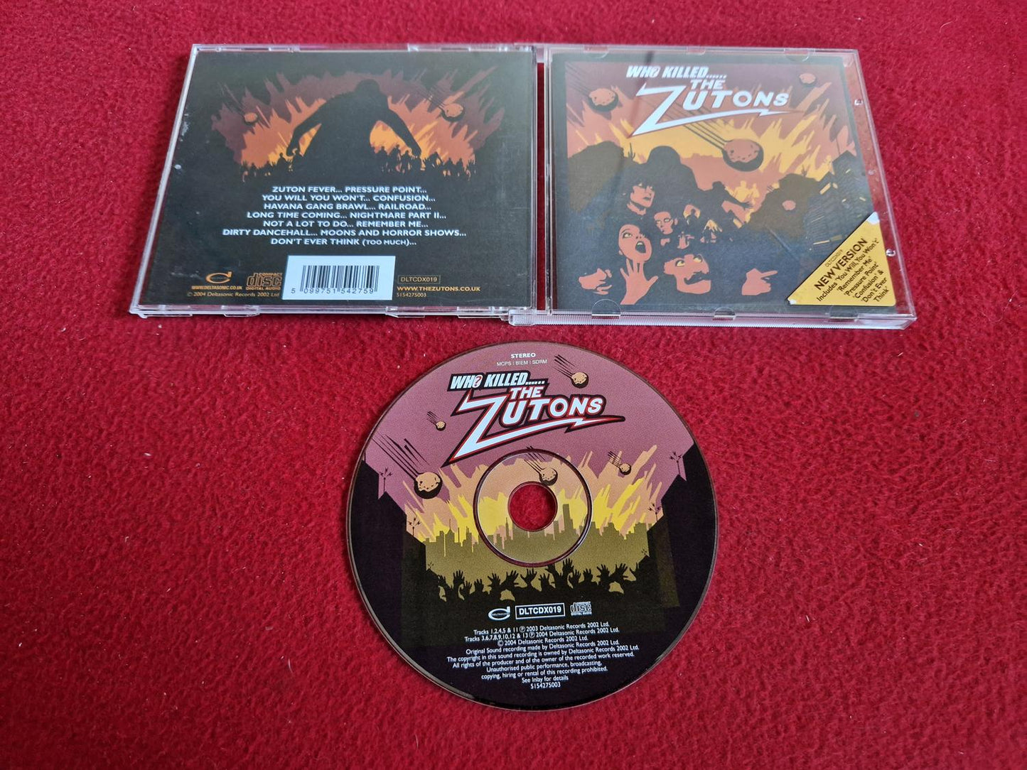 THE ZUTONS WHO KILLED... CD