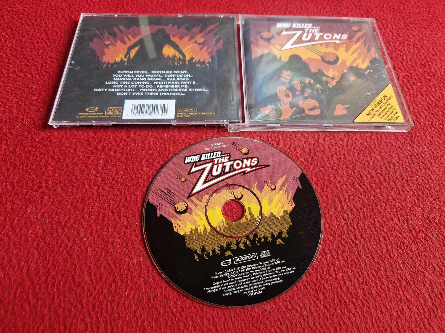 THE ZUTONS WHO KILLED... CD