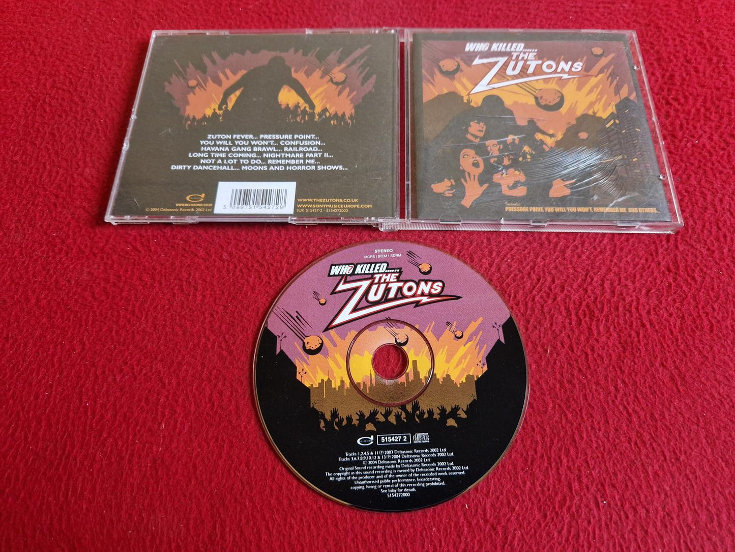 THE ZUTONS WHO KILLED...... THE ZUTONS? CD