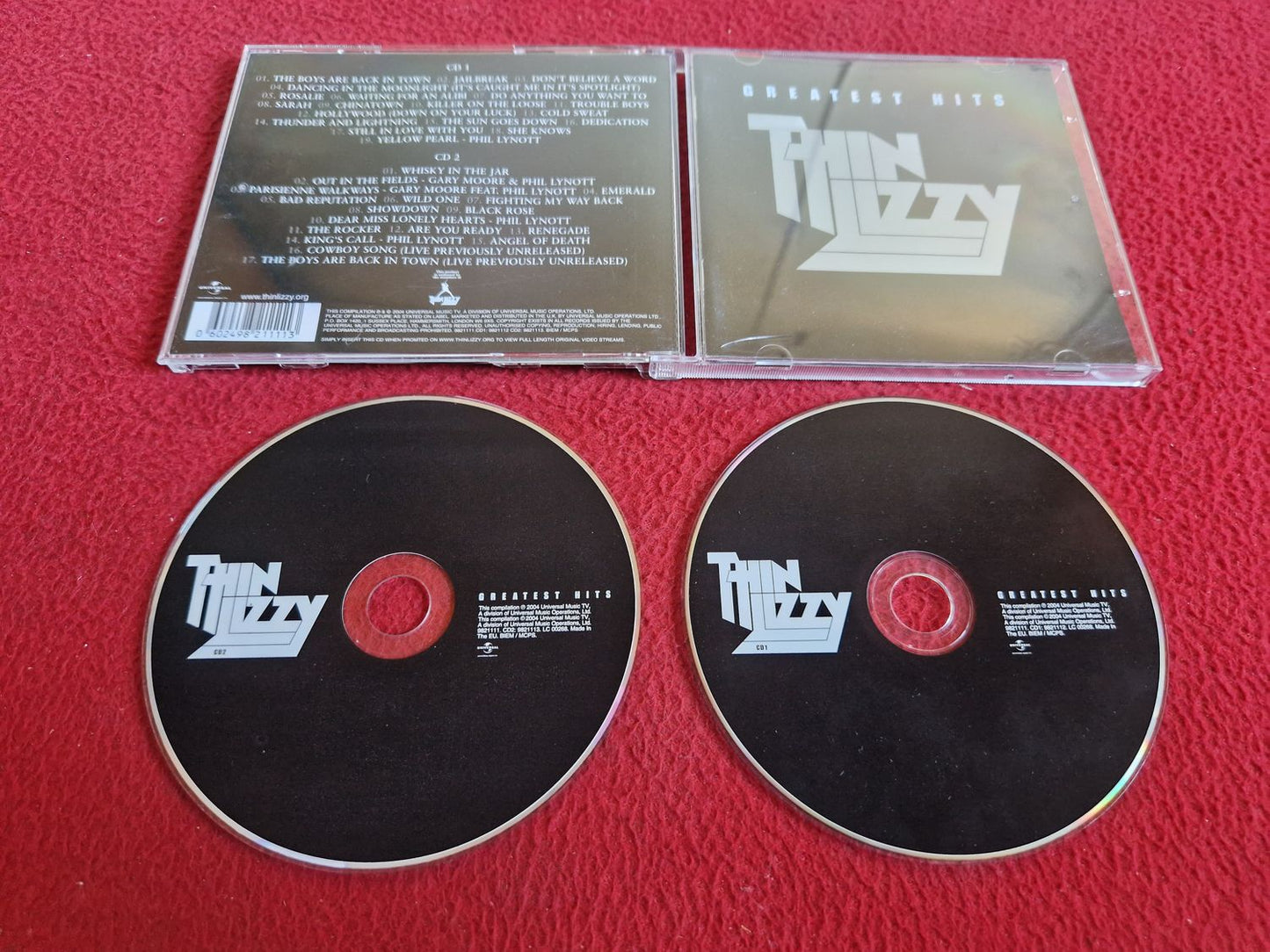 THIN LIZZY GREATEST HITS CD