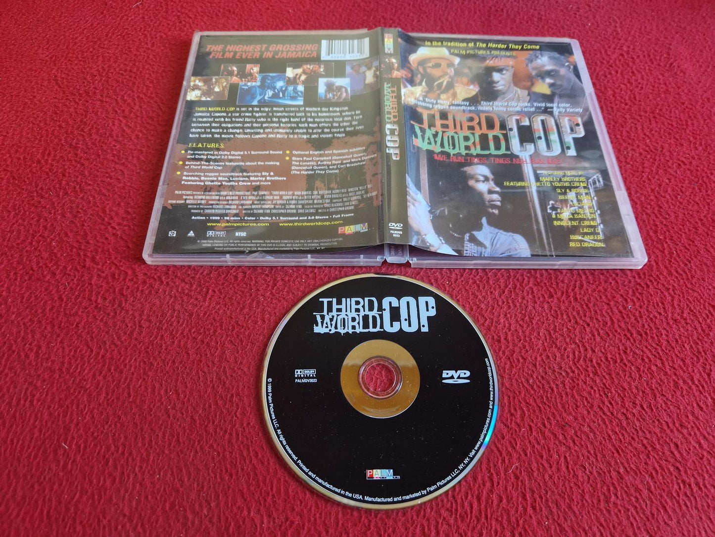 THIRD WORLD COP DVD