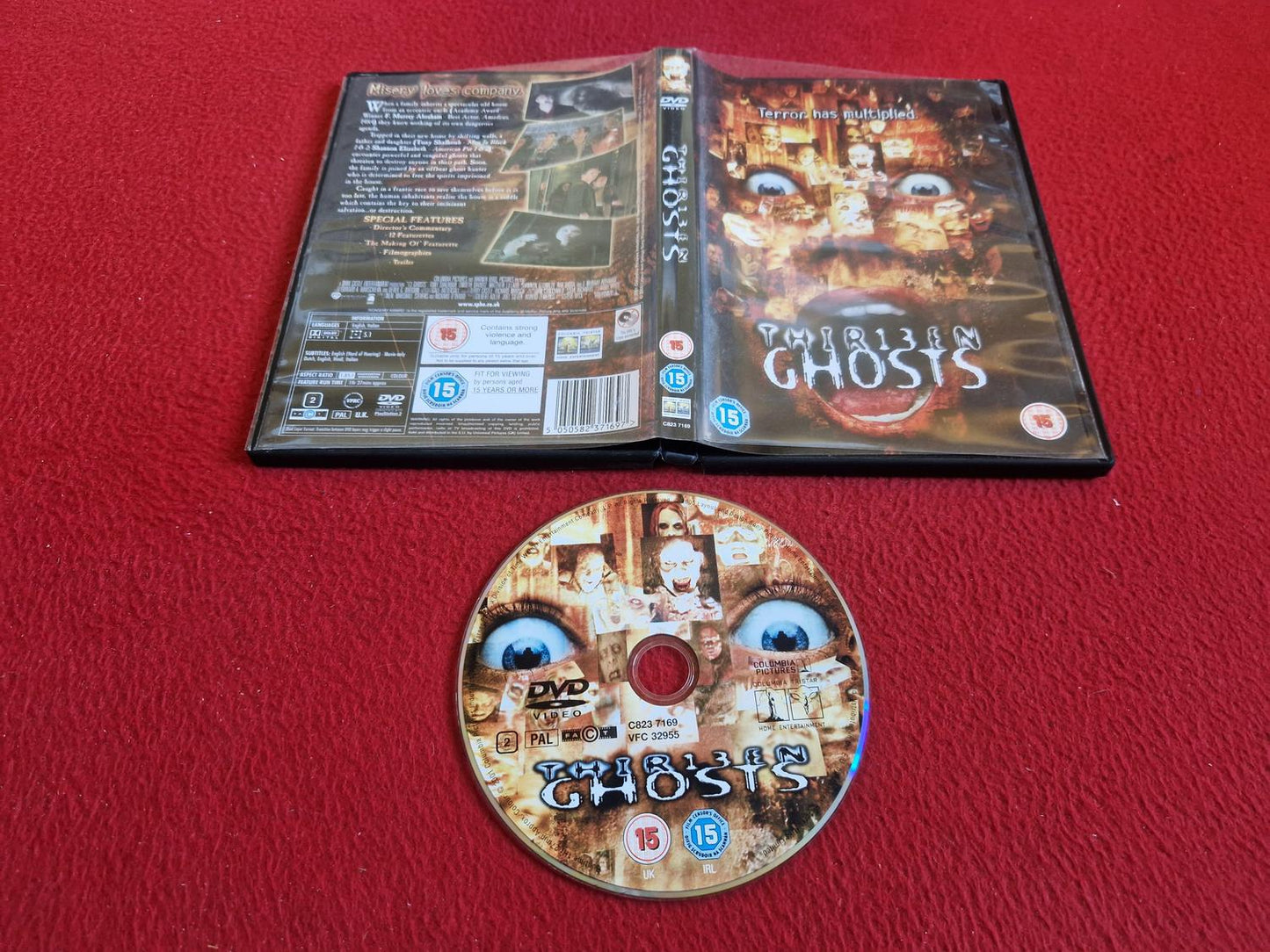 THIRTEEN GHOSTS DVD