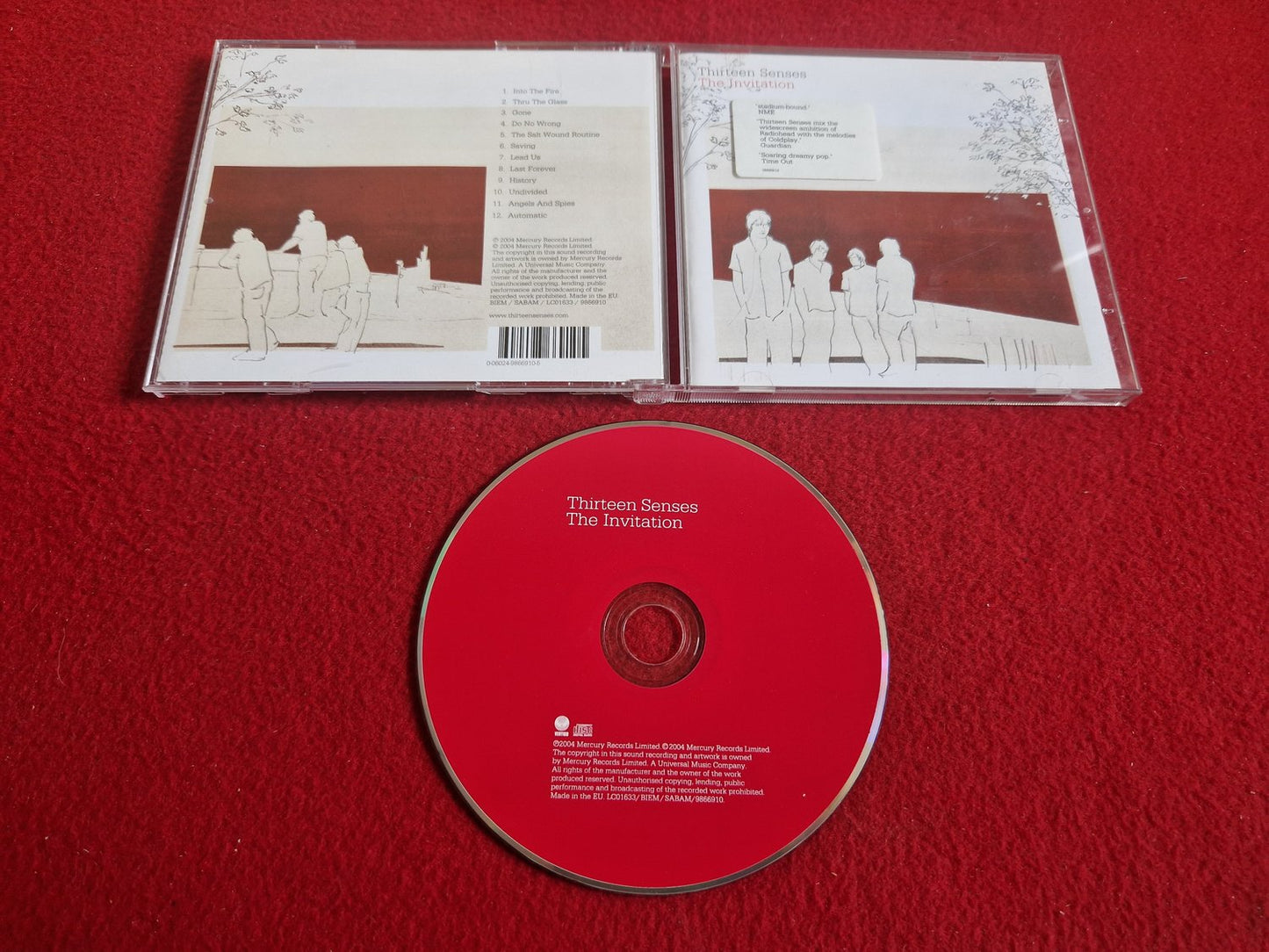 THIRTEEN SENSES THE INVITATION till CD