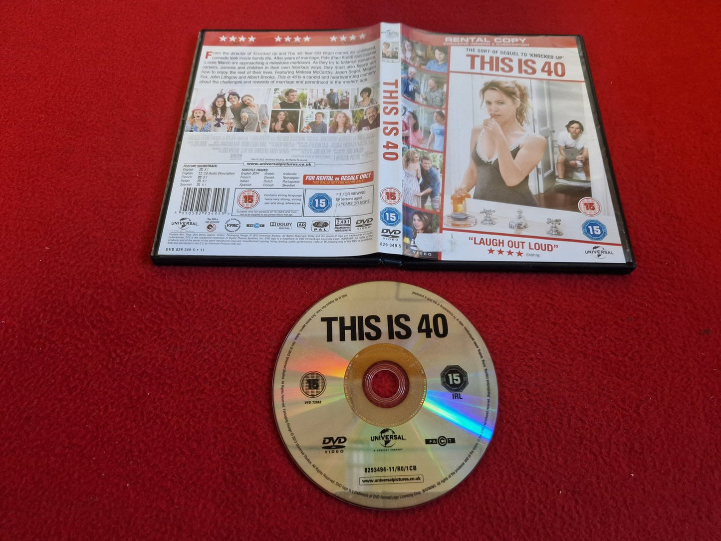 THIS IS 40 DVD