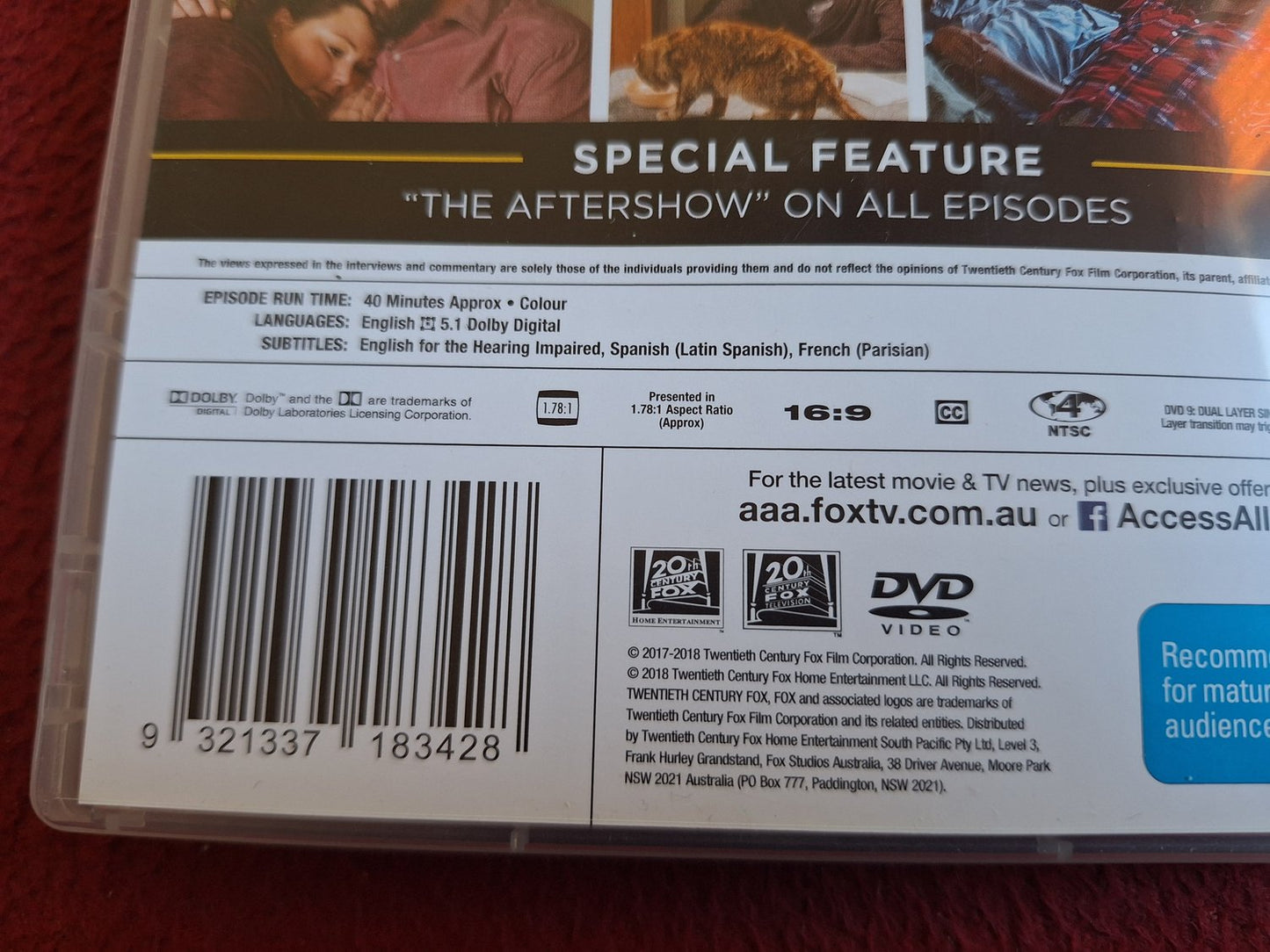 THIS IS US SEASON 2 [ REGION 4 / NTSC ] BOX DVD