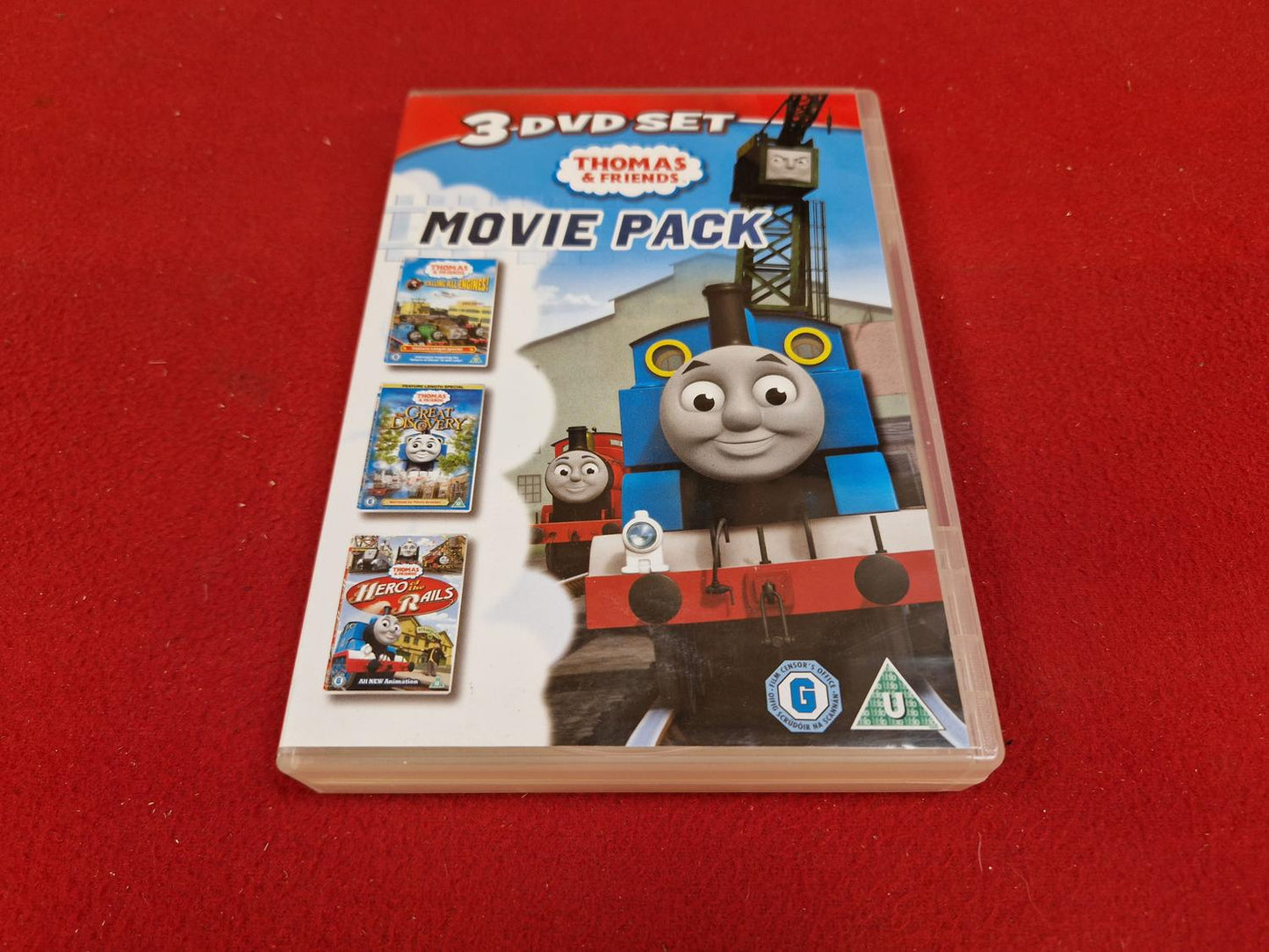 THOMAS & FRIENDS MOVIE PACK BOX till DVD