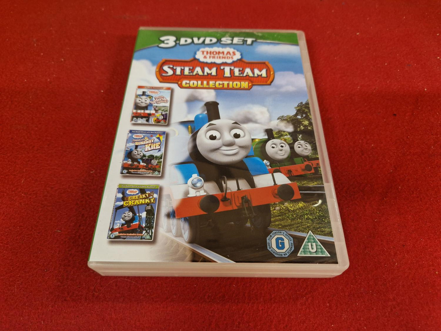 THOMAS & FRIENDS STEAM TEAM COLLECTION BOX till DVD
