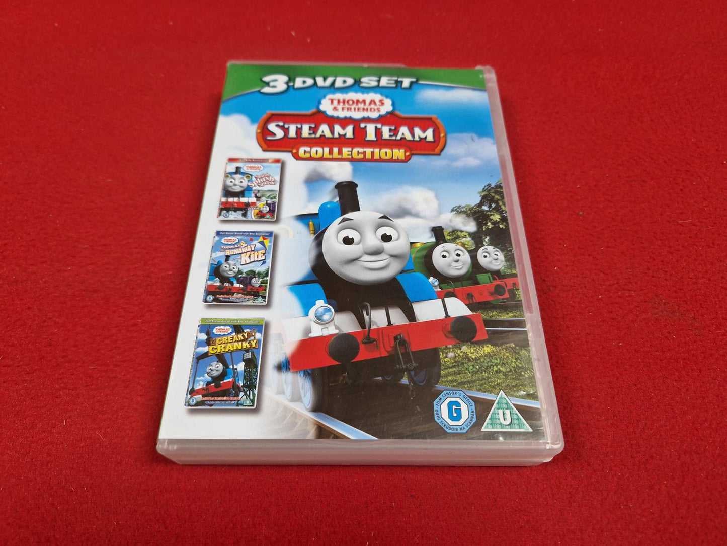 THOMAS & FRIENDS STEAM TEAM COLLECTION BOX till DVD