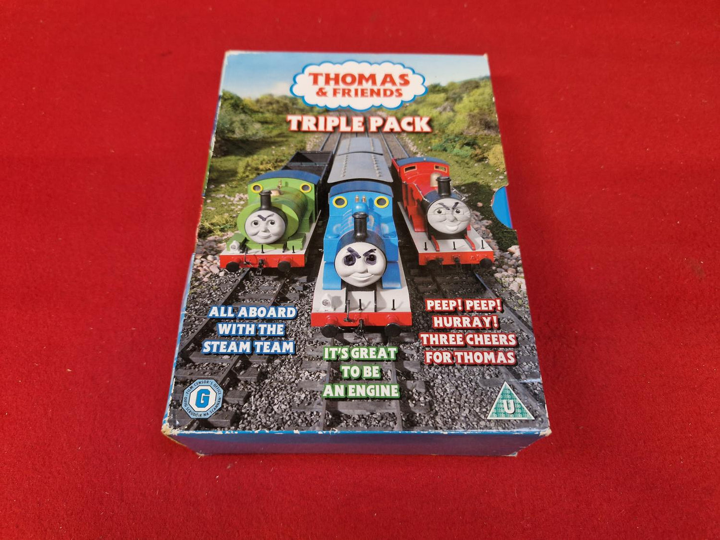 THOMAS & FRIENDS TRIPLE PACK BOX till DVD