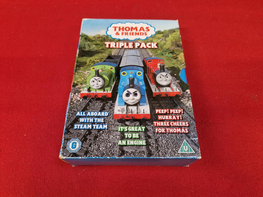 THOMAS & FRIENDS TRIPLE PACK BOX till DVD