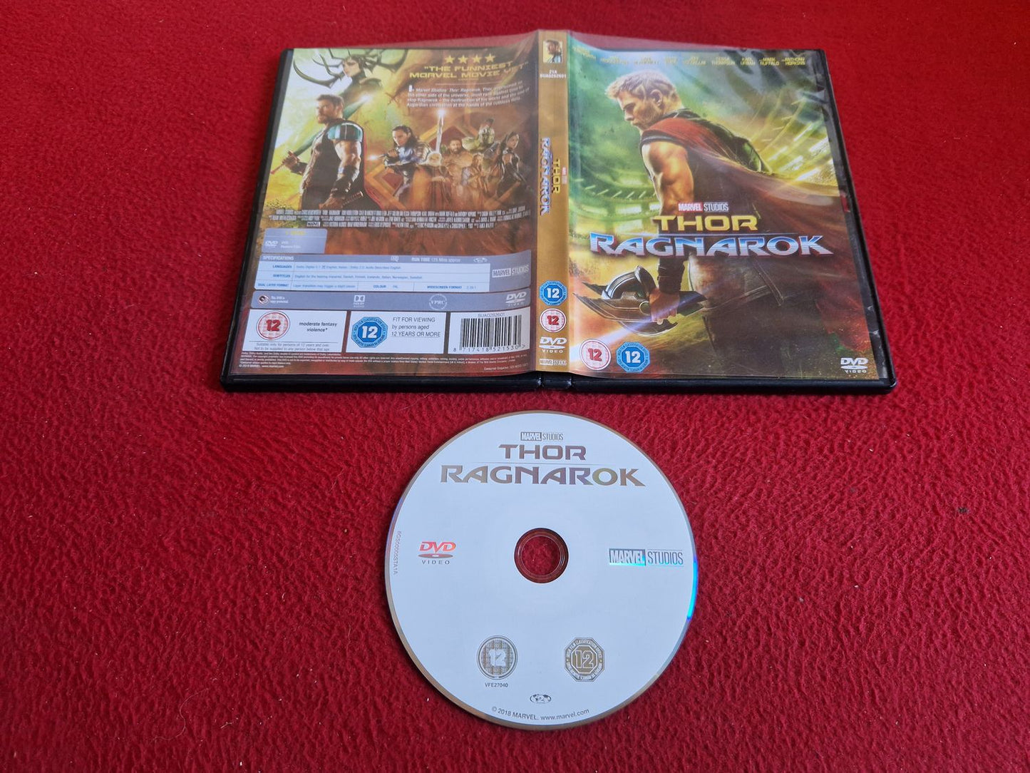 THOR: RAGNAROK DVD