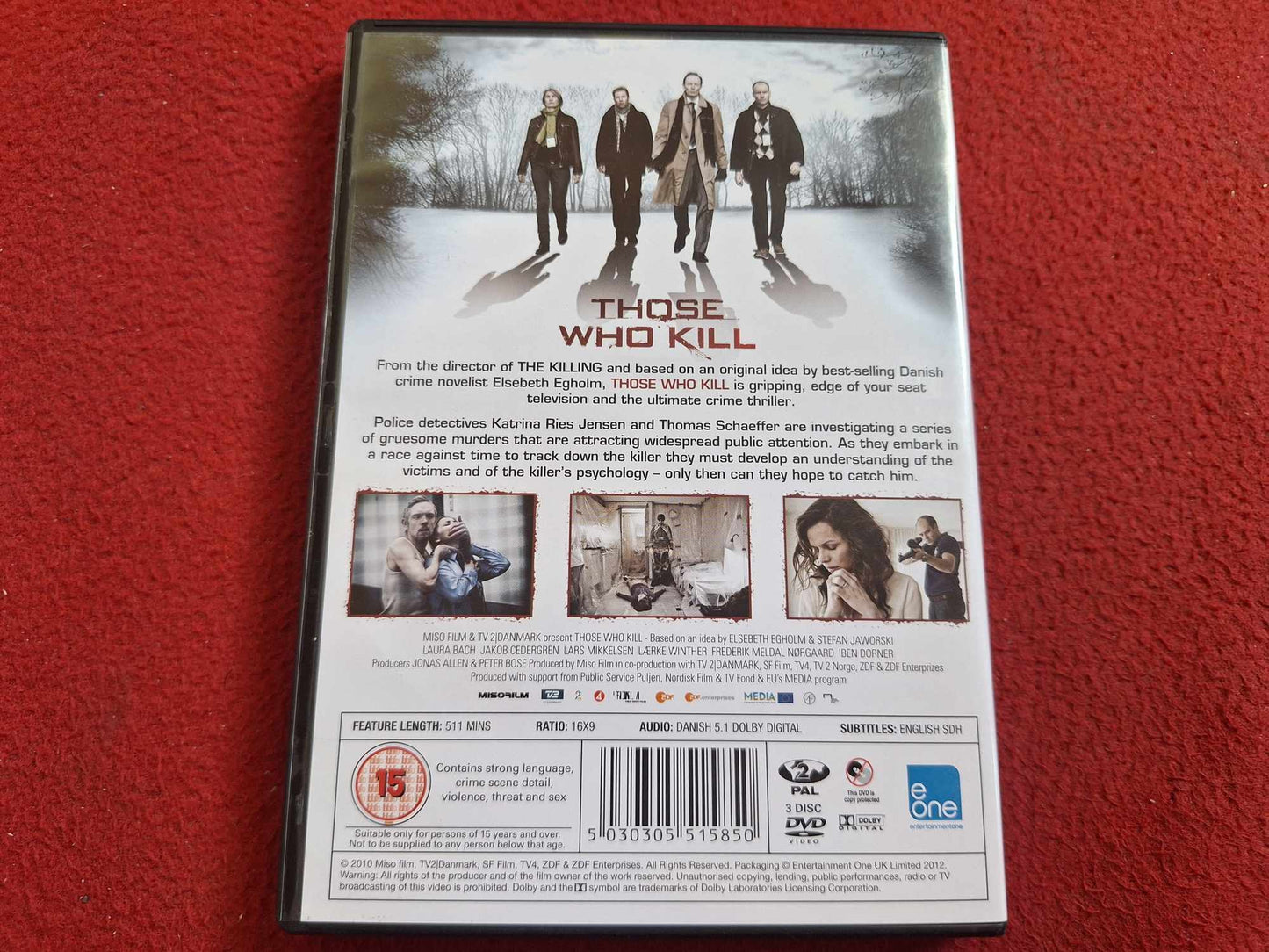 THOSE WHO KILL THE COMPLETE SERIES [ DANSKT TAL ENG. TAL ] BOX DVD