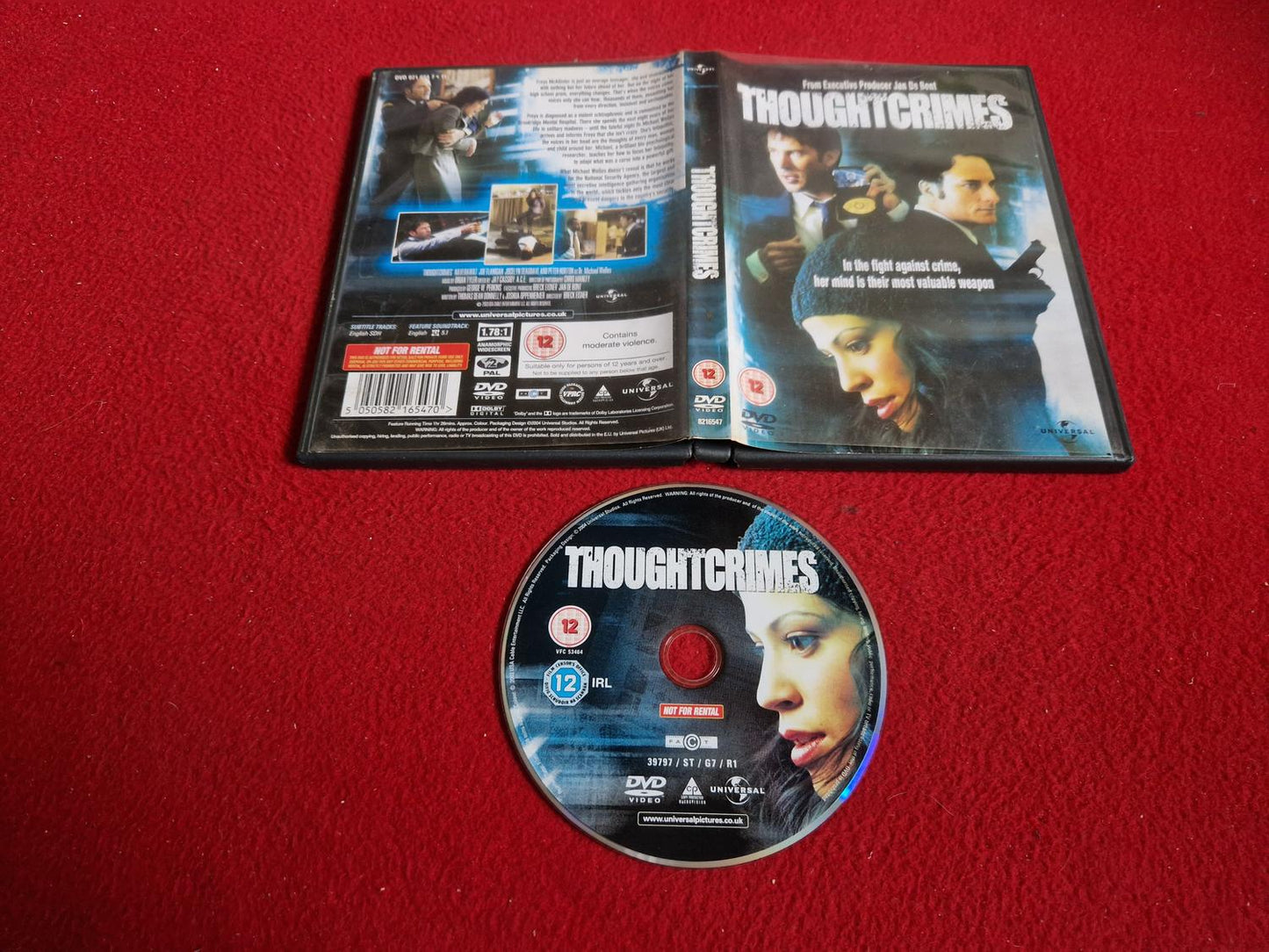 THOUGHTCRIMES DVD