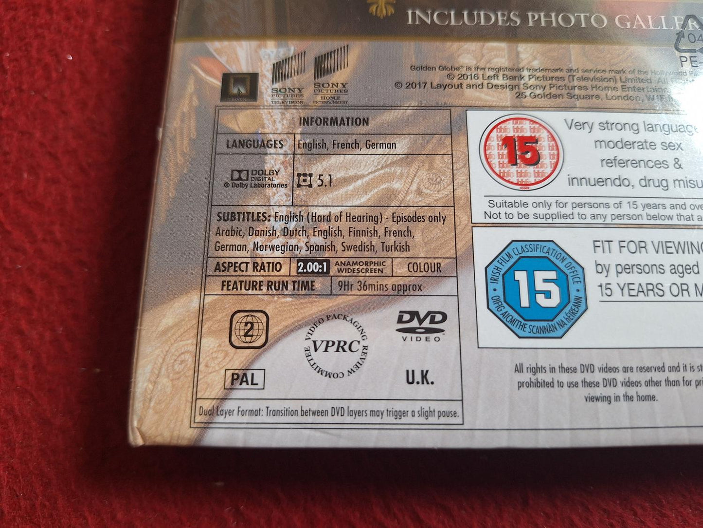THRE CROWN SEASON 1 [ OÖPPNAD ] BOX DVD