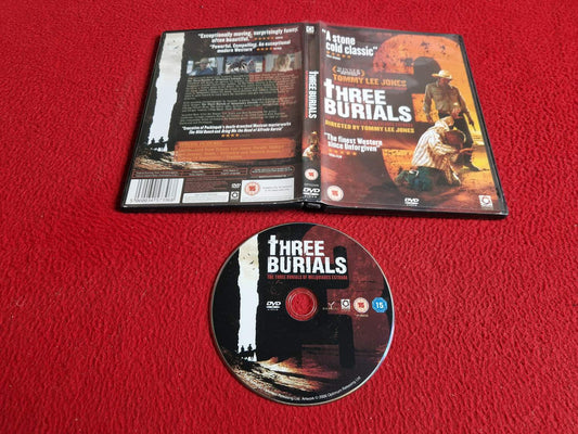 THREE BURIALS DVD