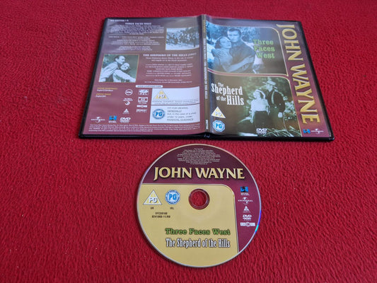 THREE FACES WEST / THE SHEPHERD OF THE HILLS [ JOHN WAYNE ] DVD