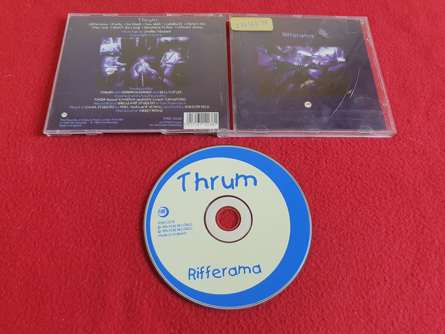 THRUM RIFFERAMA till CD