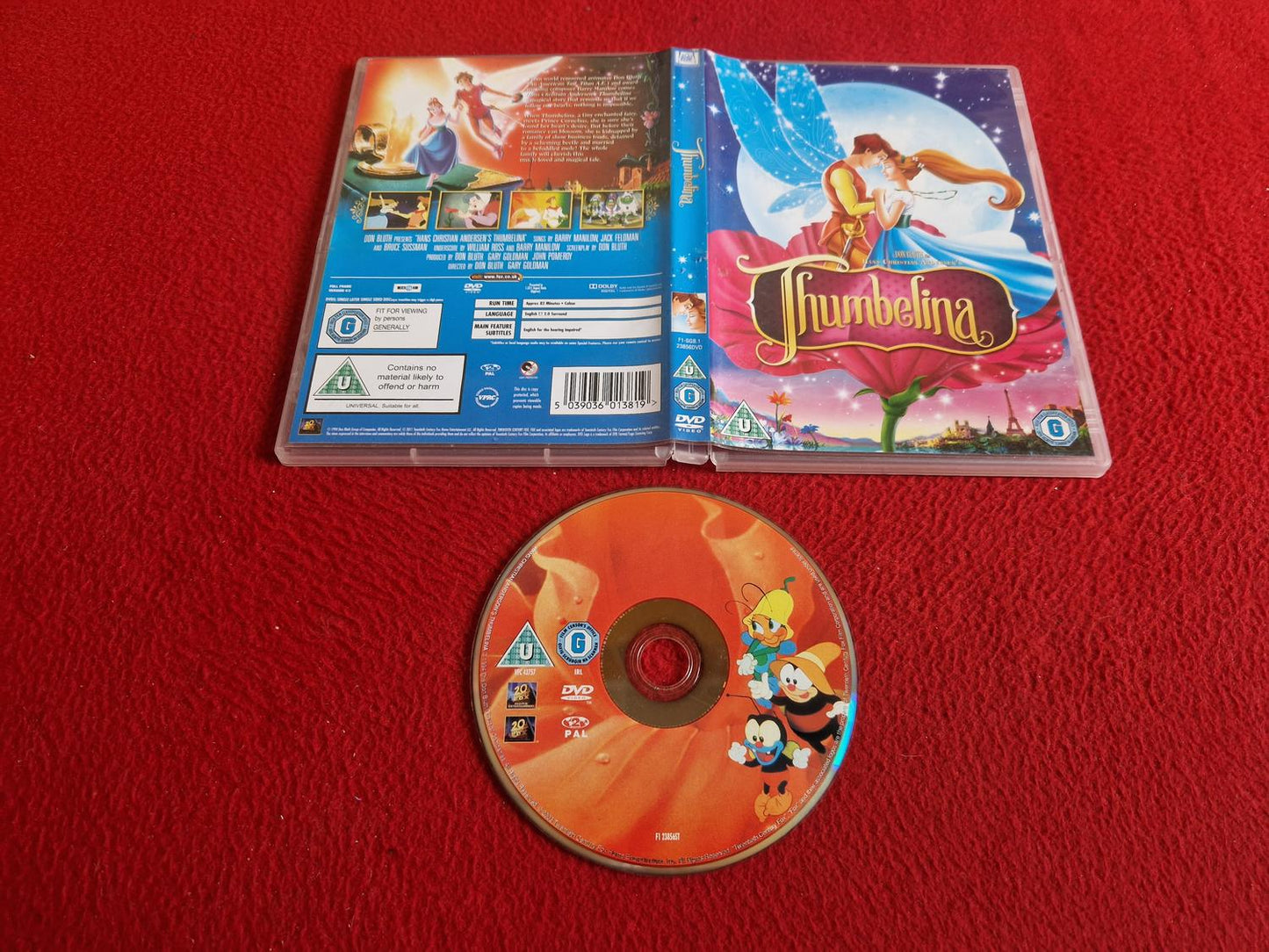 THUMBELINA DVD