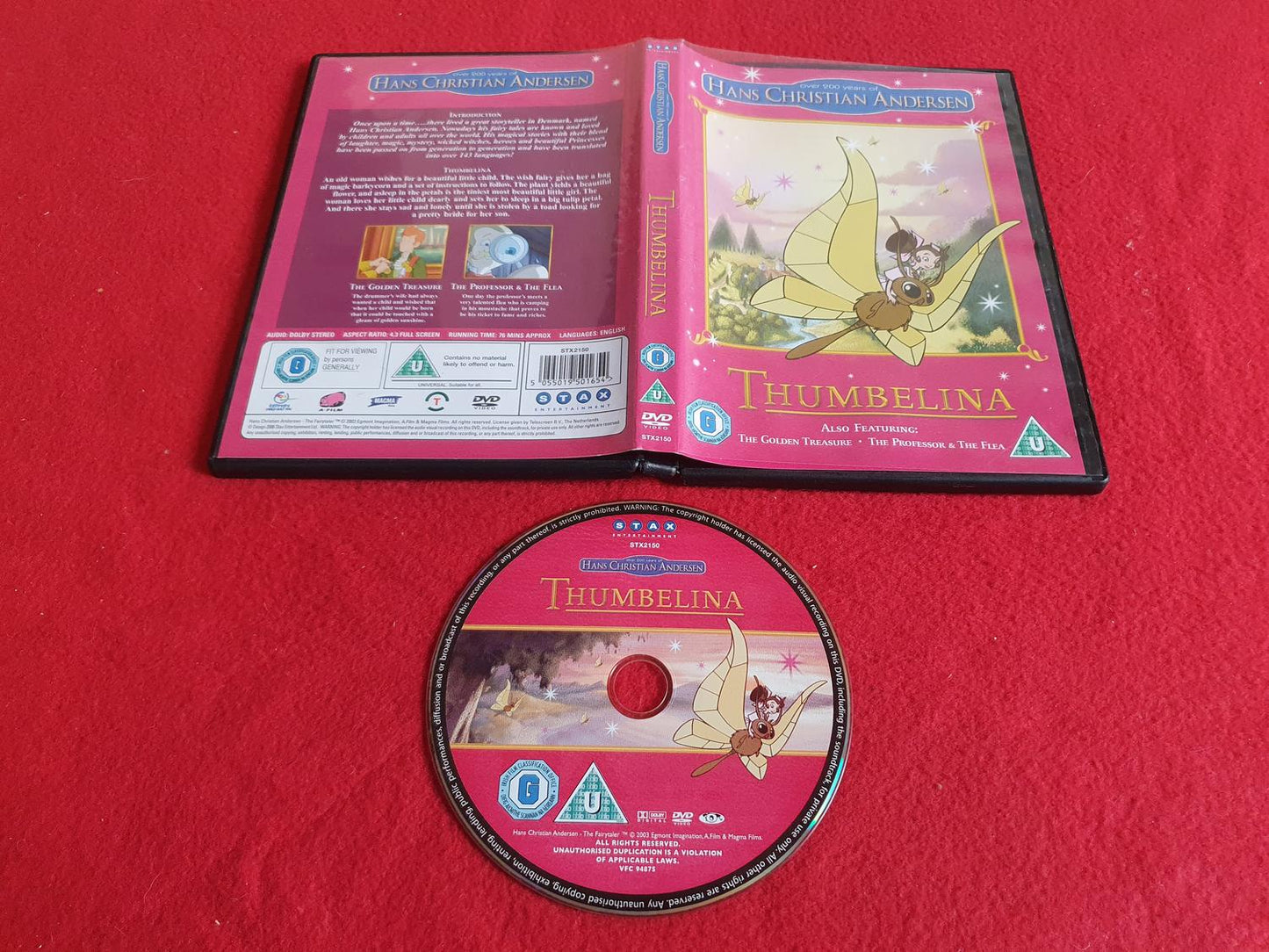 THUMBELINA [ H C ANDERSEN ] till DVD