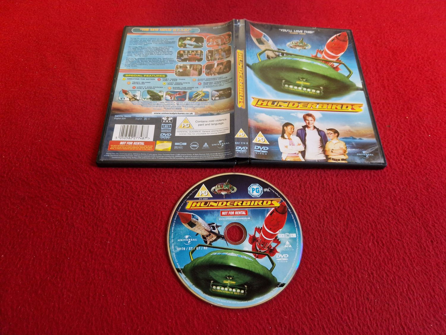 THUNDERBIRDS DVD