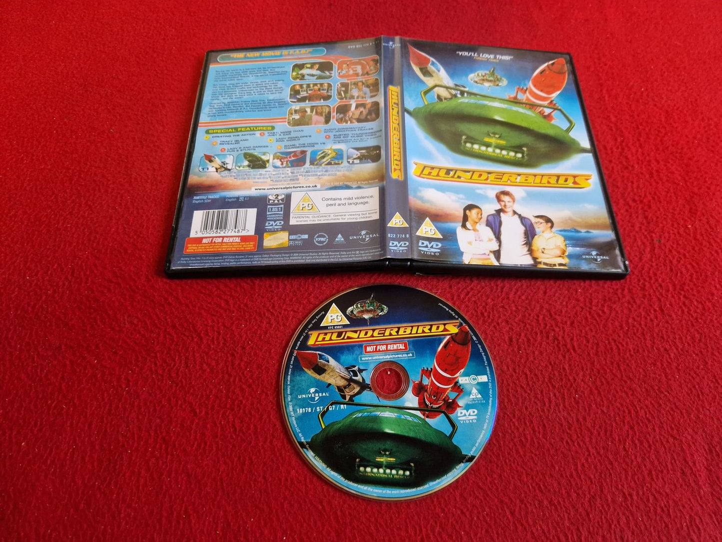 THUNDERBIRDS DVD
