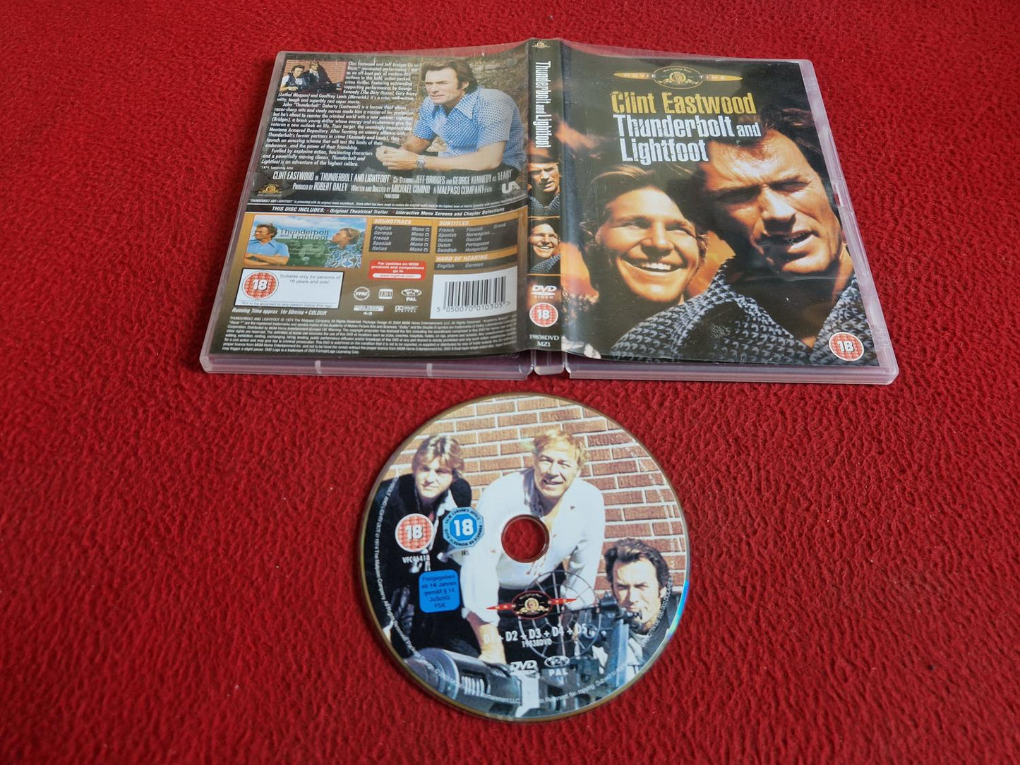 THUNDERBOLT AND LIGHTFOOT [ SVENSK TEXT ] DVD