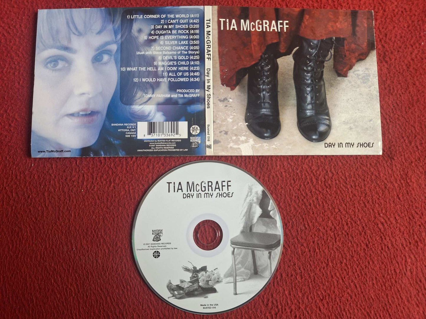 TIA MCGRAFF DAY IN MY SHOES CD