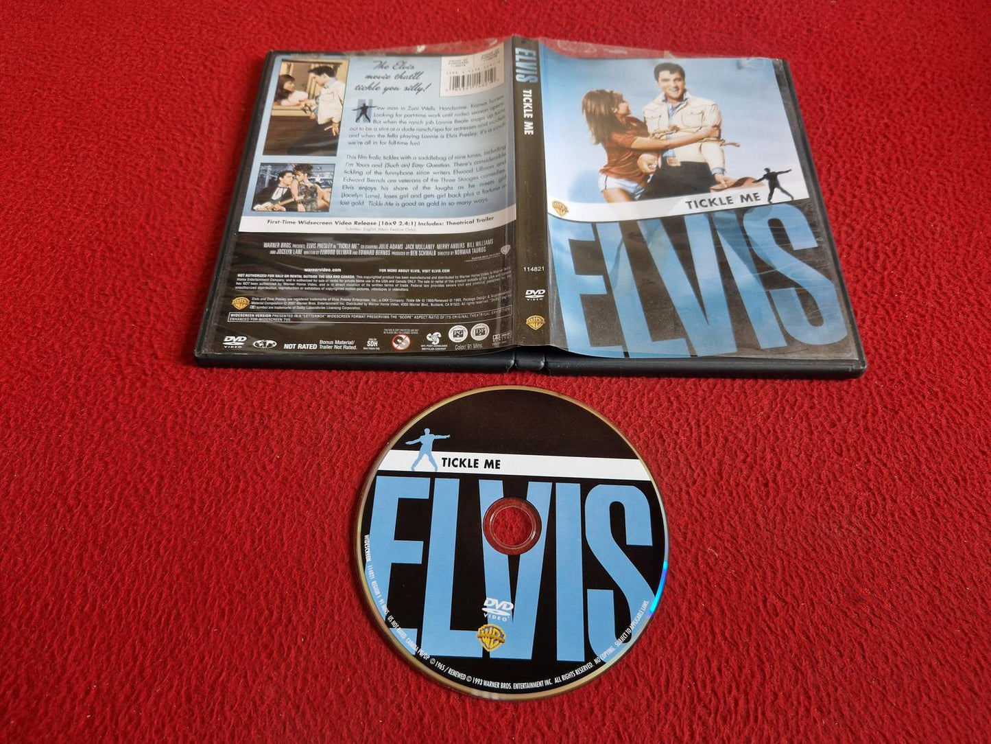 TICKLE ME [ ELVIS PRESLEY ] [ REGION 1 ] DVD