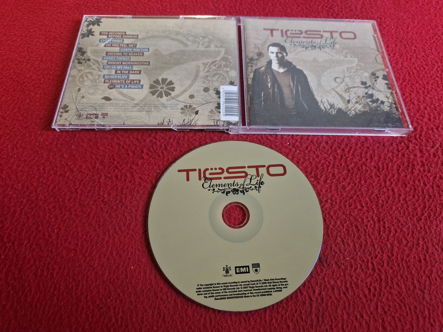 TIESTO ELEMENTS OF LIFE CD