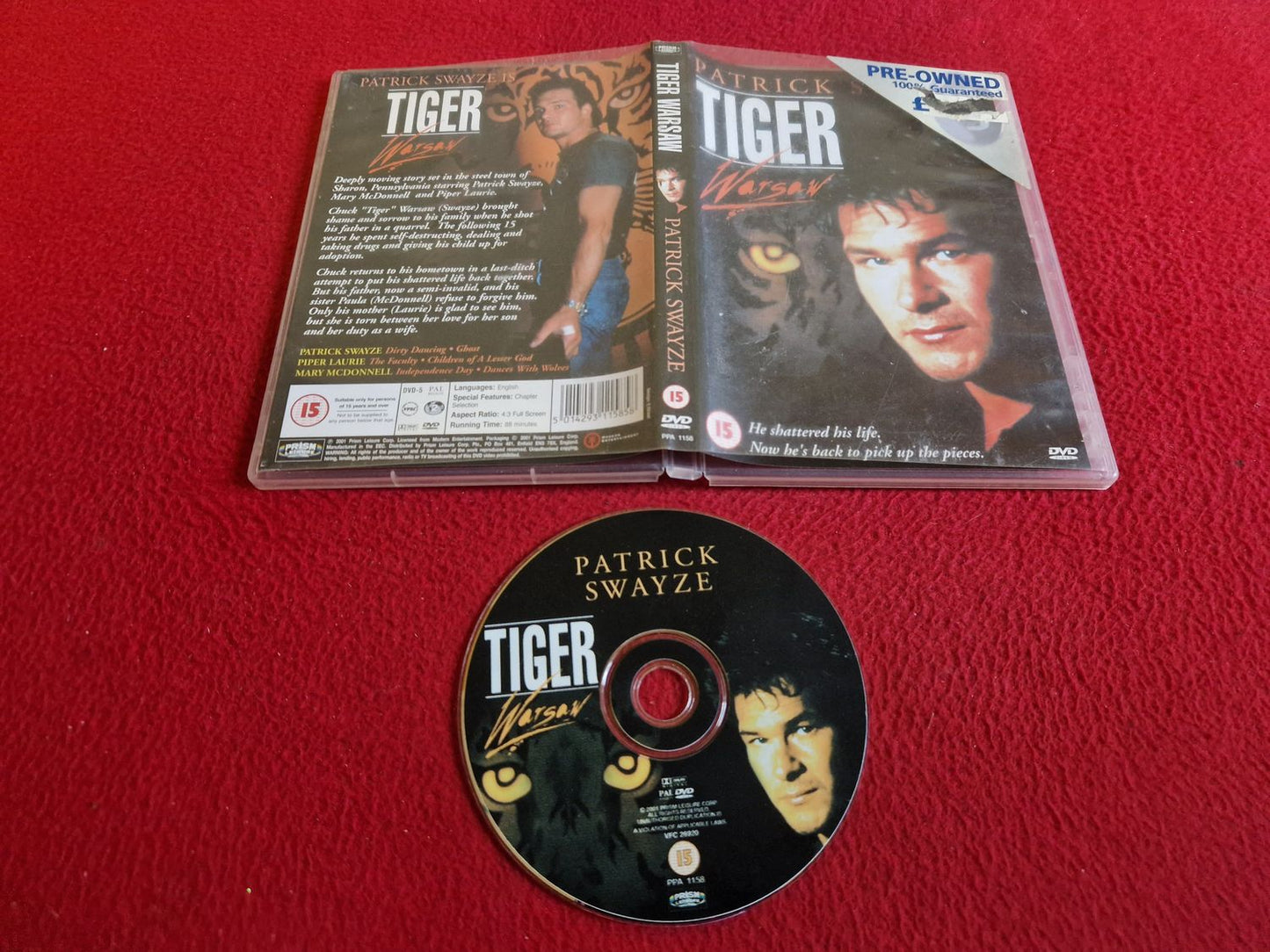 TIGER WARSAW DVD
