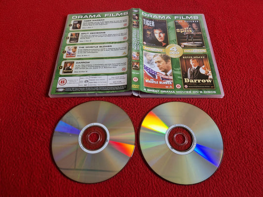 TIGER WARSAW / SPLIT DECISIONS / THE WHISTLE BLOWER / DARROW DVD
