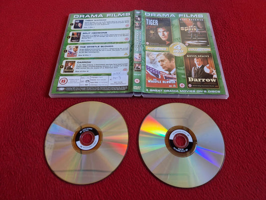 TIGER WARSAW / SPLIT DECISIONS / THE WHISTLE BLOWER / DARROW DVD