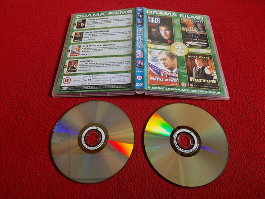 TIGER WARSAW / SPLIT DECISIONS / THE WHISTLE BLOWER / DARROW DVD