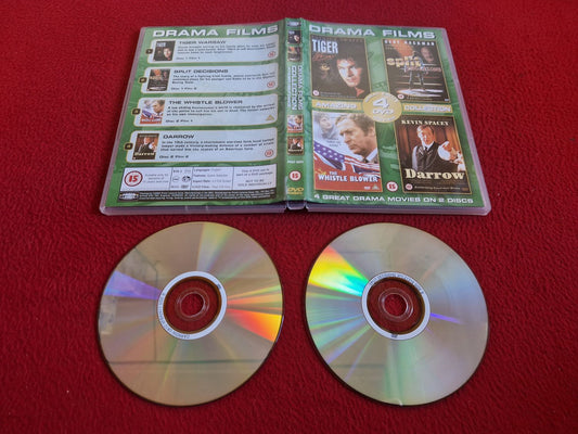 TIGER WARSAW / SPLIT DECISIONS / THE WHISTLE BLOWER / DARROW DVD