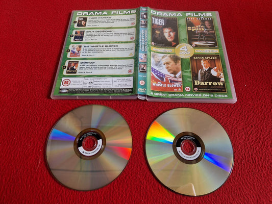 TIGER WARSAW / SPLIT DECISIONS / WHISTLE BLOWER / DARROW DVD