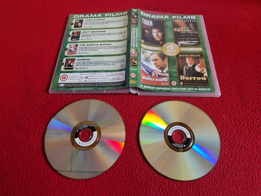 TIGER WARSAW / SPLIT DECISION / THE WHISTLE BLOWER / DARROW DVD