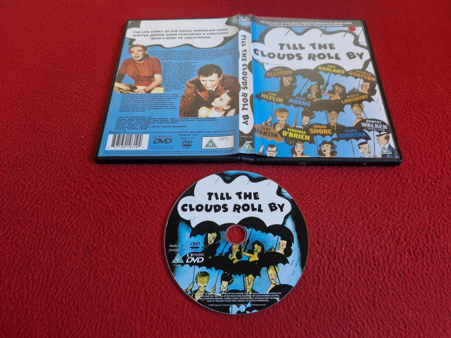 TILL THE CLOUDS ROLL BY DVD