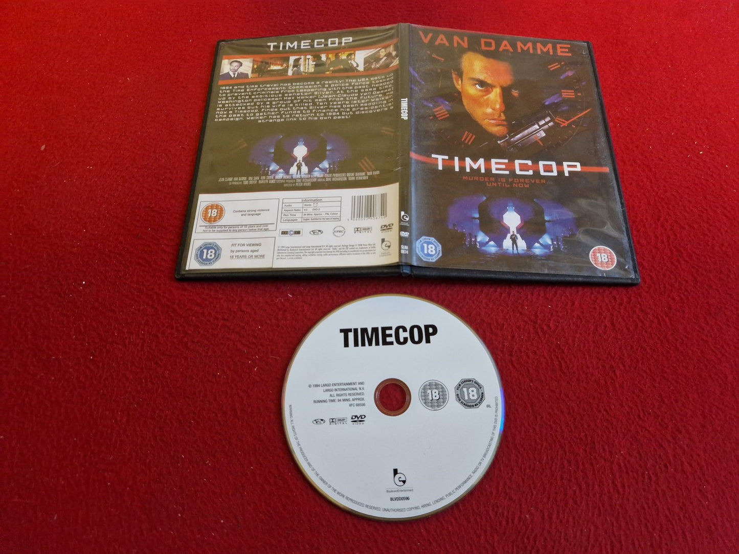 TIMECOP DVD