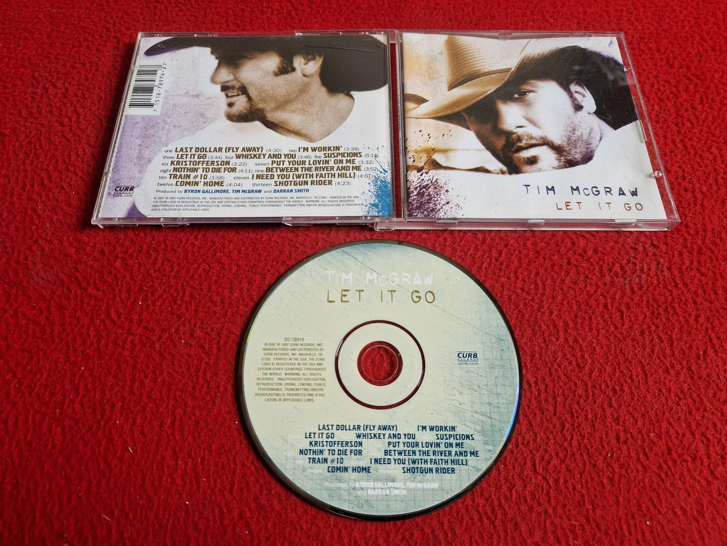 TIM MCGRAW LET IT GO CD