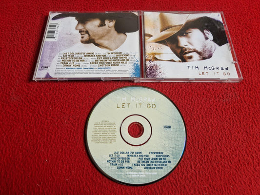 TIM MCGRAW LET IT GO CD