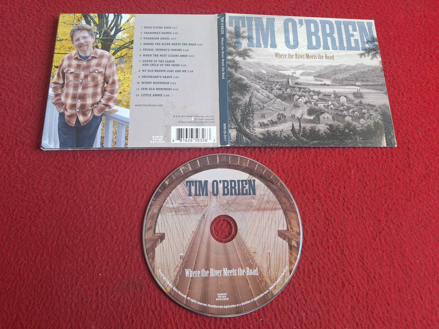 TIM O'BRIEN WHERE THE RIVER MEETS THE ROAD CD
