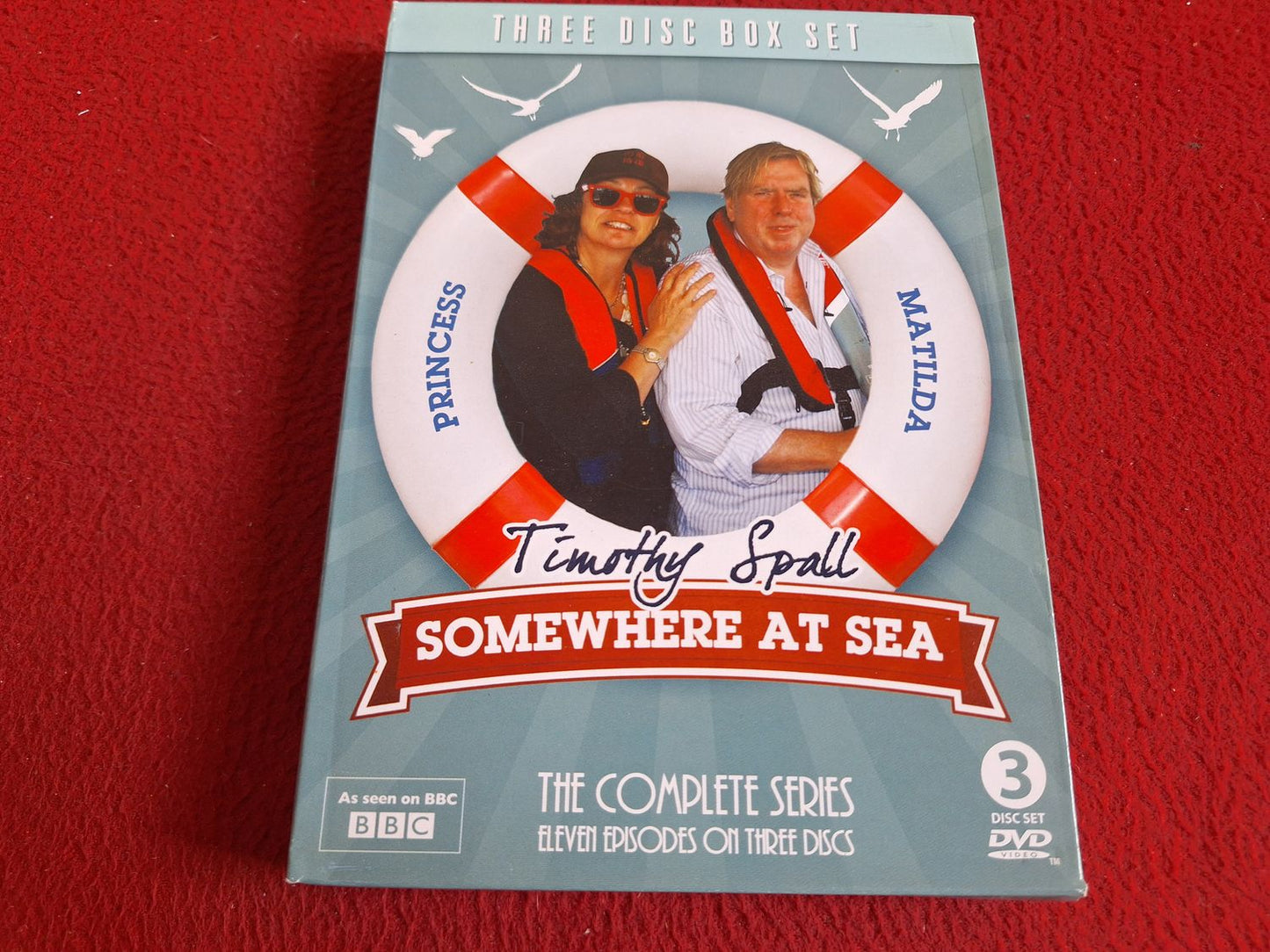 TIMOTHY SPALL SOMEWHERE AT SEA THE COMPLETE SERIES BOX DVD