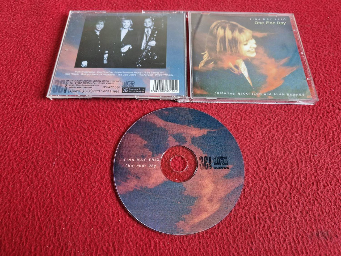 TINA MAY TRIO ONE FINE DAY CD