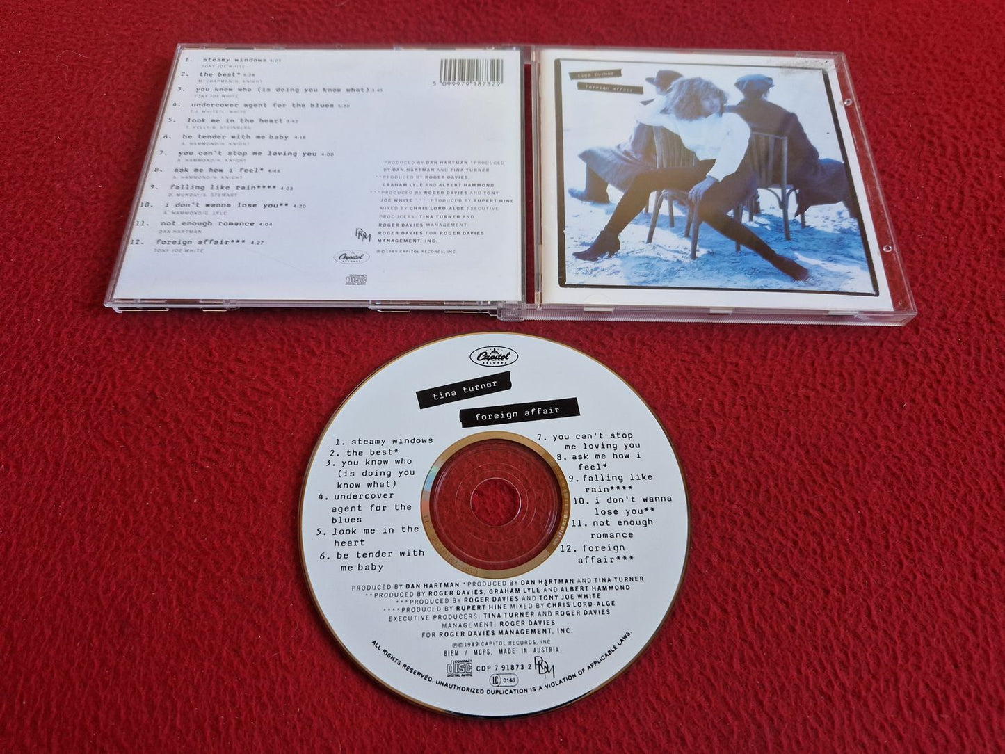 TINA TURNER FOREIGN AFFAIR CD
